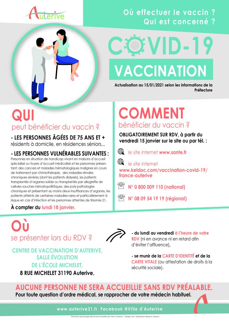 Affiche vaccination Covid 